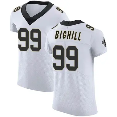 Adam Bighill Men's Elite White New Orleans Saints Vapor Untouchable Jersey