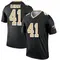 Alvin Kamara Men's Legend Black New Orleans Saints Jersey