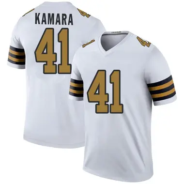 Alvin Kamara Men's Legend White New Orleans Saints Color Rush Jersey