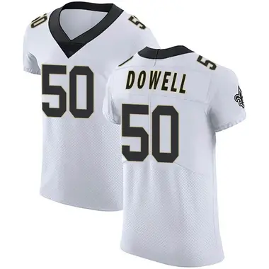 Andrew Dowell Men's Elite White New Orleans Saints Vapor Untouchable Jersey