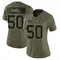 Andrew Dowell Women's Limited Olive New Orleans Saints 2025 Salute to Service Jersey