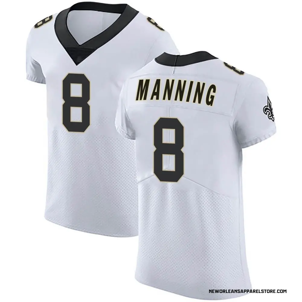 Archie Manning Men's Elite White New Orleans Saints Vapor Untouchable Jersey