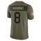 Archie Manning Youth Limited Olive New Orleans Saints 2025 Salute to Service Jersey