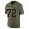 Asim Richards Men's Limited Olive New Orleans Saints 2025 Salute to Service Jersey