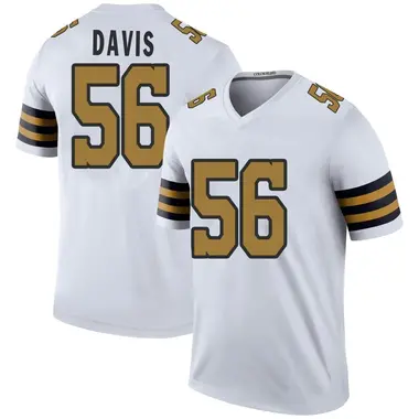 Saints white color rush jersey online