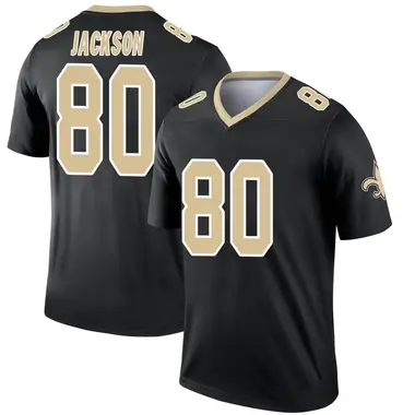 Jermaine Jackson Youth Legend Black New Orleans Saints Jersey