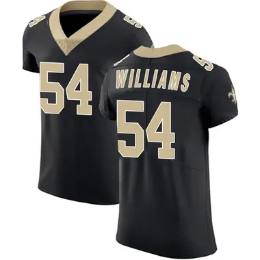 Jonah Williams Men's Elite Black New Orleans Saints Team Color Vapor Untouchable Jersey
