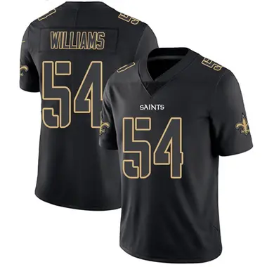 Jonah Williams Men's Limited Black Impact New Orleans Saints Jersey
