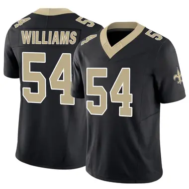 Jonah Williams Men's Limited Black New Orleans Saints Vapor F.U.S.E. Jersey