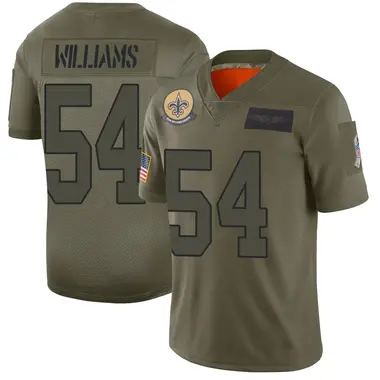 Jonah Williams Men's Limited Camo New Orleans Saints 2019 Salute to Service Jersey