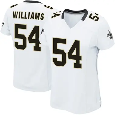 Jonah Williams Women's Game White New Orleans Saints Jersey