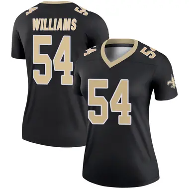 Jonah Williams Women's Legend Black New Orleans Saints Jersey