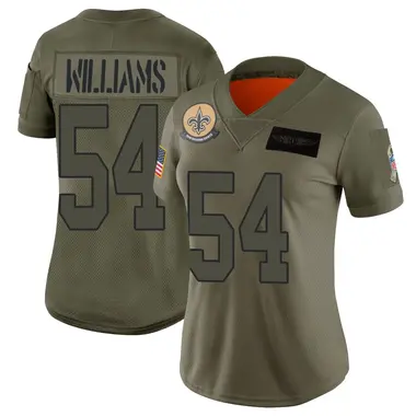 Jonah Williams Women's Limited Camo New Orleans Saints 2019 Salute to Service Jersey