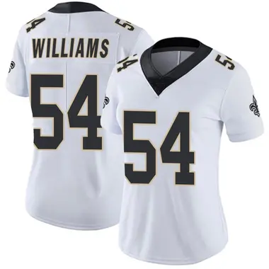 Jonah Williams Women's Limited White New Orleans Saints Vapor Untouchable Jersey