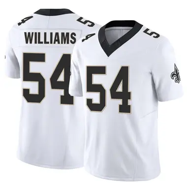 Jonah Williams Youth Limited White New Orleans Saints Vapor F.U.S.E. Jersey