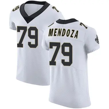 Jonathan Mendoza Men's Elite White New Orleans Saints Vapor Untouchable Jersey