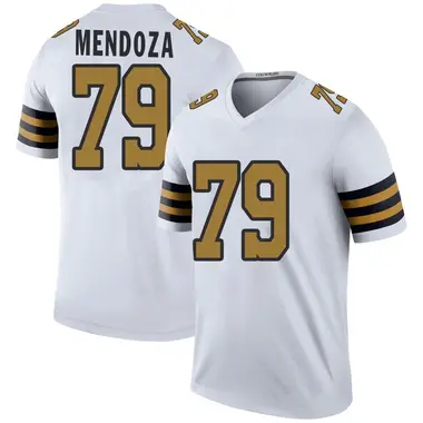 Jonathan Mendoza Youth Legend White New Orleans Saints Color Rush Jersey