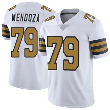 Jonathan Mendoza Youth Limited White New Orleans Saints Color Rush Jersey