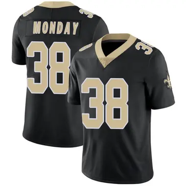 Smoke Monday Men's Limited Black New Orleans Saints Team Color Vapor Untouchable Jersey